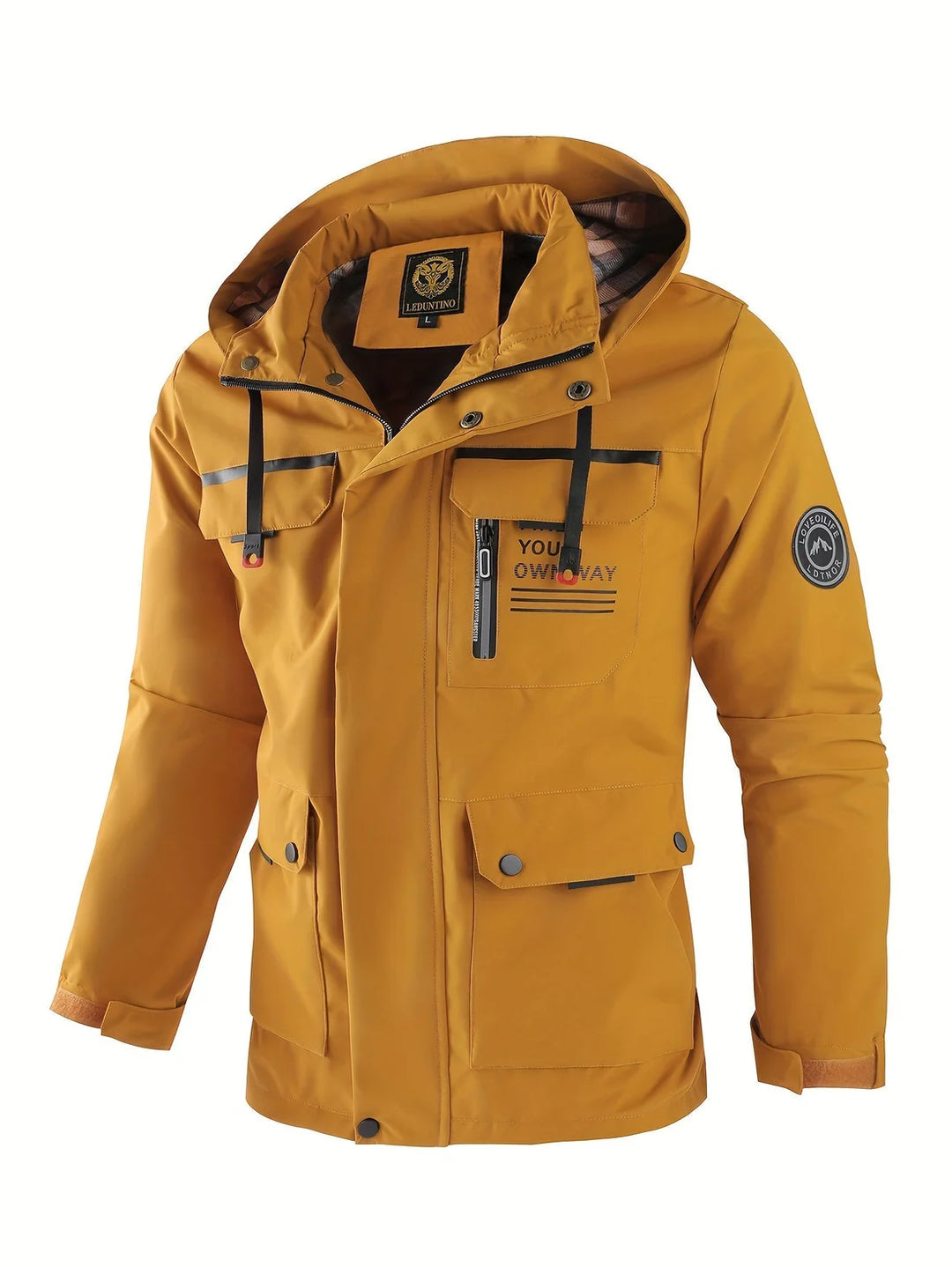 Outdoor-Übergangsjacke für Herren | Atmungsaktiv & Wetterfest
