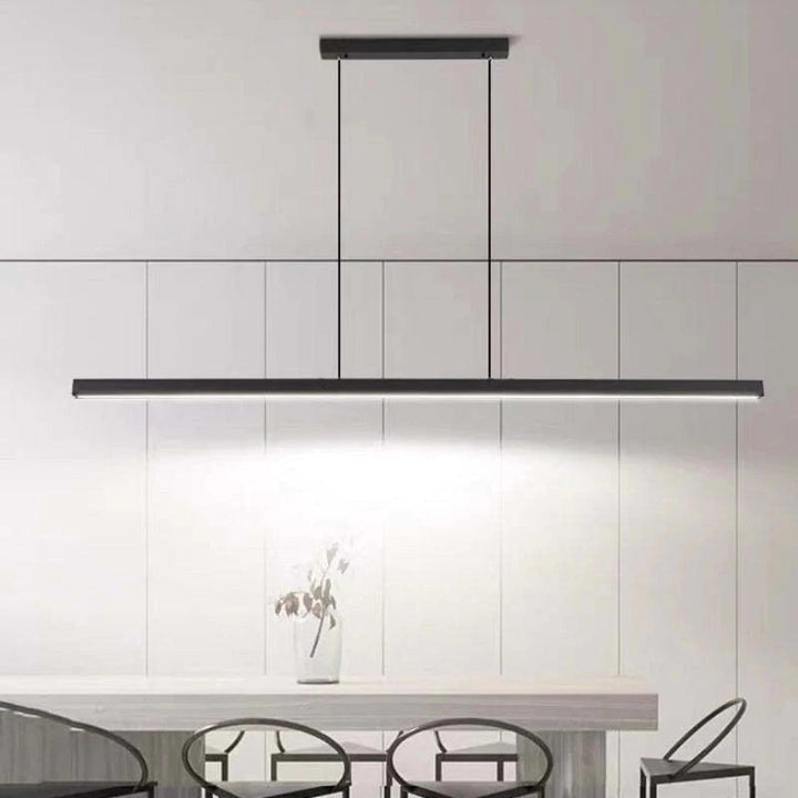 Linear LED Pendant Light Slim Modern Ceiling Lighting