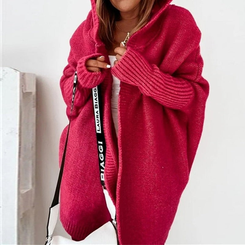 Damen Langer Wintercardigan | Stilvoll