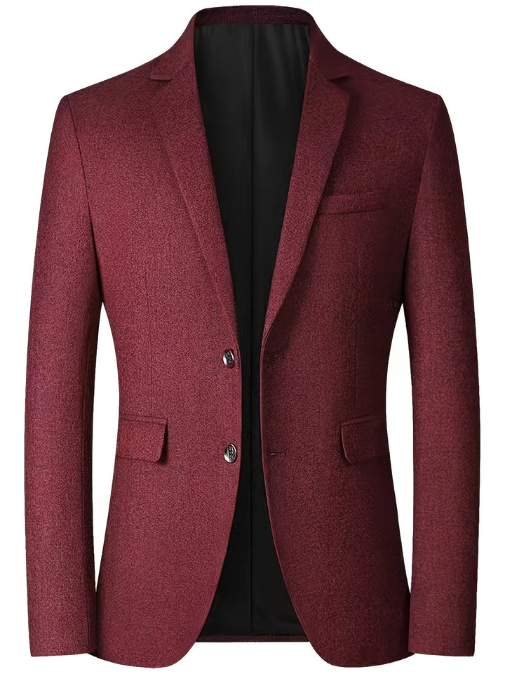 Formeller Einreihiger Blazer Für Herren