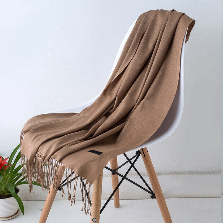 Langer Kaschmirschal für Damen – Weich, Warm & Stilvoll | Elegantes Accessoire für Herbst & Winter