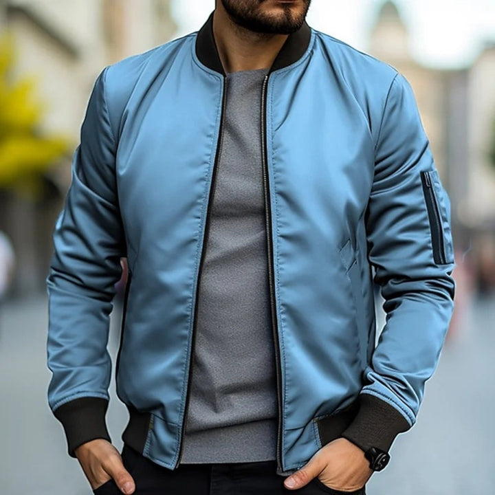 Tristan | Trendige Langarm-Bomberjacke Für Herren