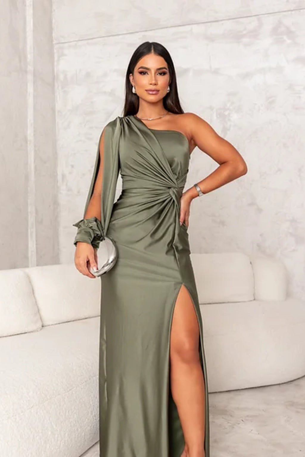 Abendkleid Für Damen | One-Shoulder