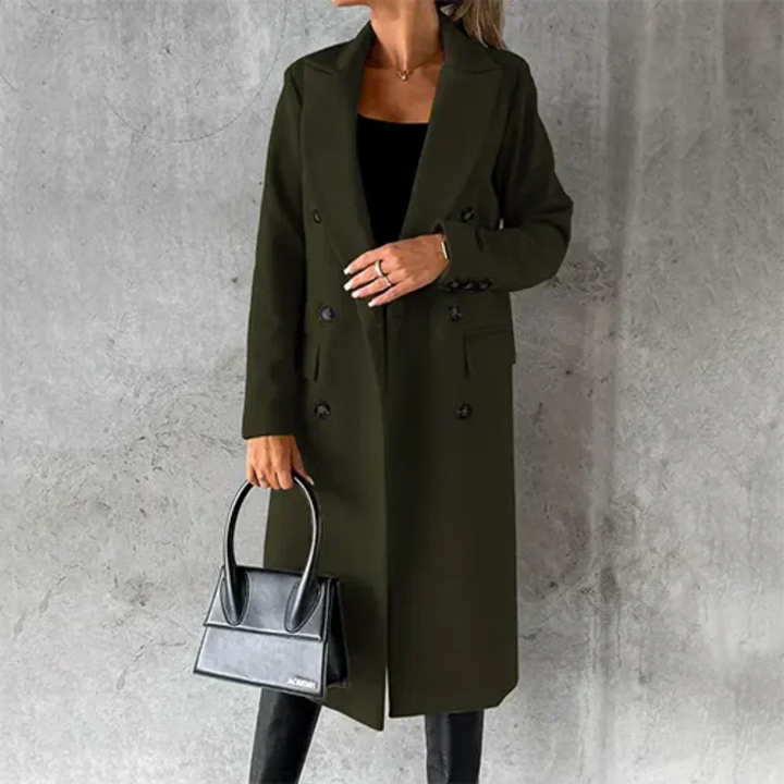 Damen Winter Trenchcoat | Langarm