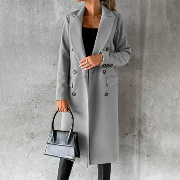 Damen Winter Trenchcoat | Langarm