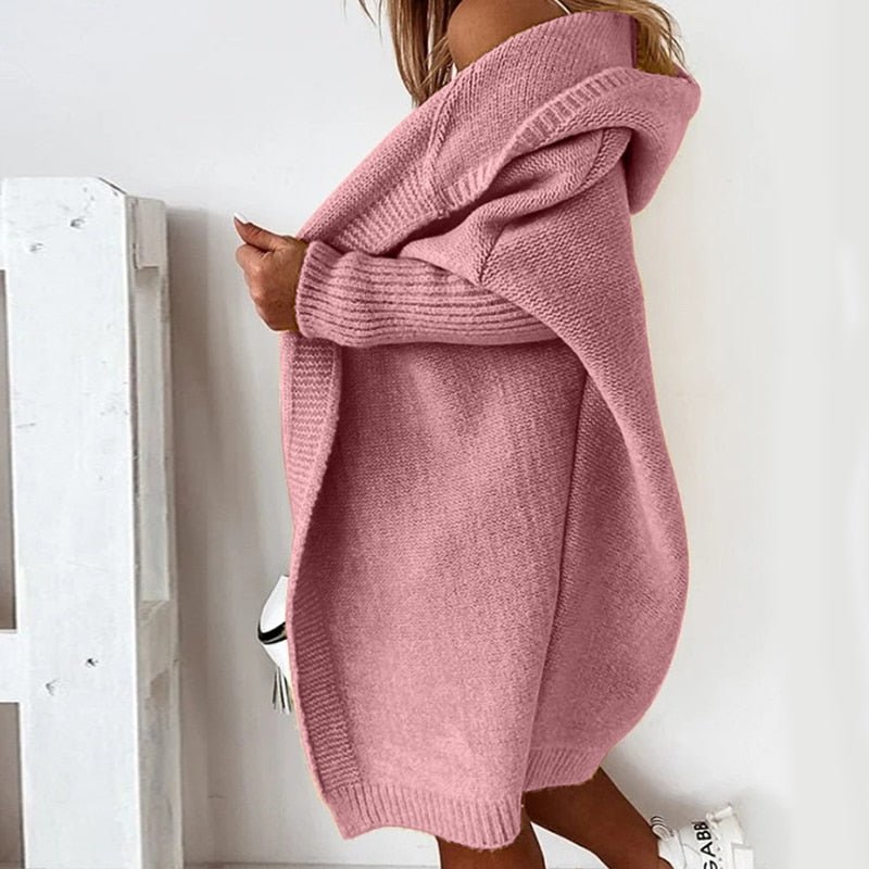 Damen Langer Wintercardigan | Stilvoll