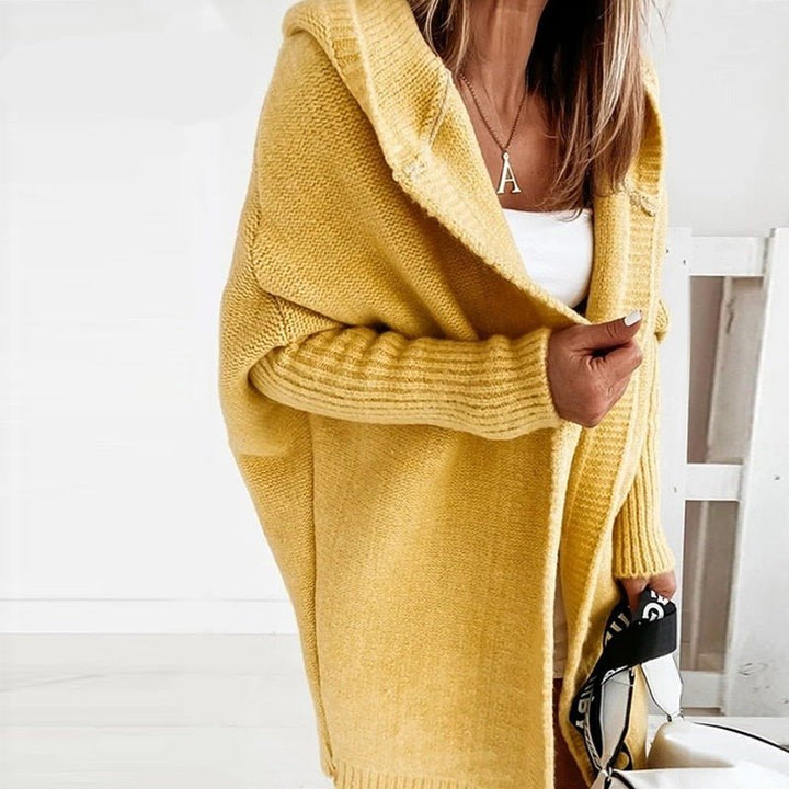 Damen Langer Wintercardigan | Stilvoll