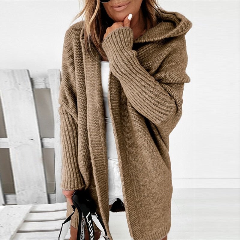 Damen Langer Wintercardigan | Stilvoll