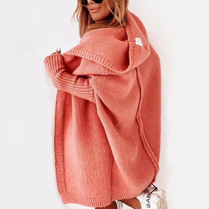 Damen Langer Wintercardigan | Stilvoll