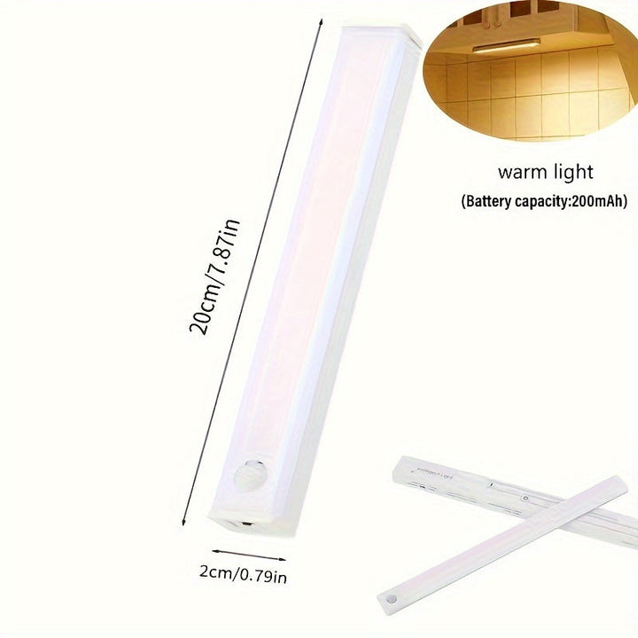 Wireless Motion Sensor LED Light Strip – USB Rechargeable