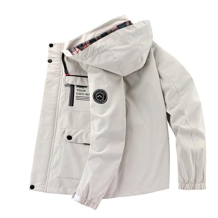 Winterjacke Für Herren | Mit Kapuze Und Reißverschluss