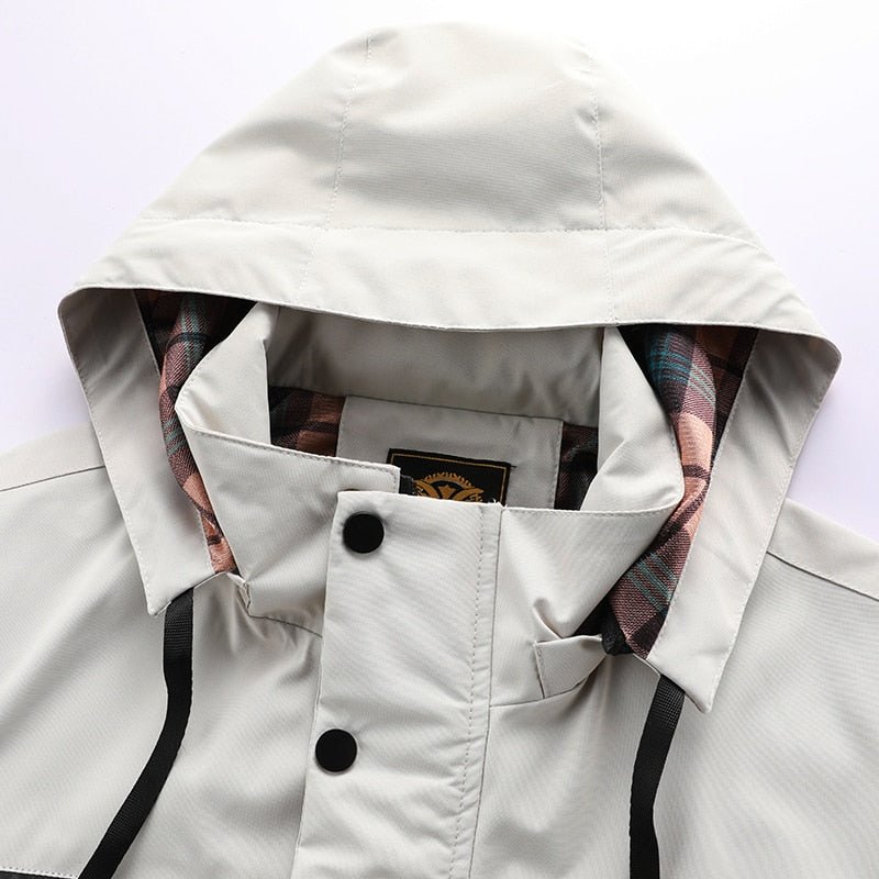 Winterjacke Für Herren | Mit Kapuze Und Reißverschluss