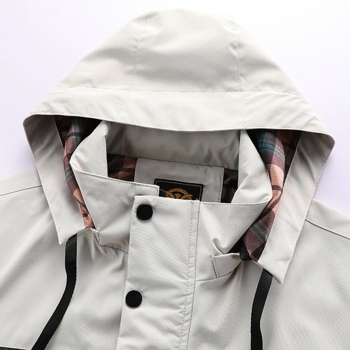 Winterjacke Für Herren | Mit Kapuze Und Reißverschluss