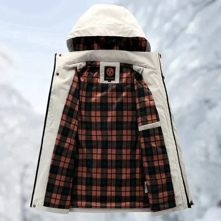 Winterjacke Für Herren | Mit Kapuze Und Reißverschluss