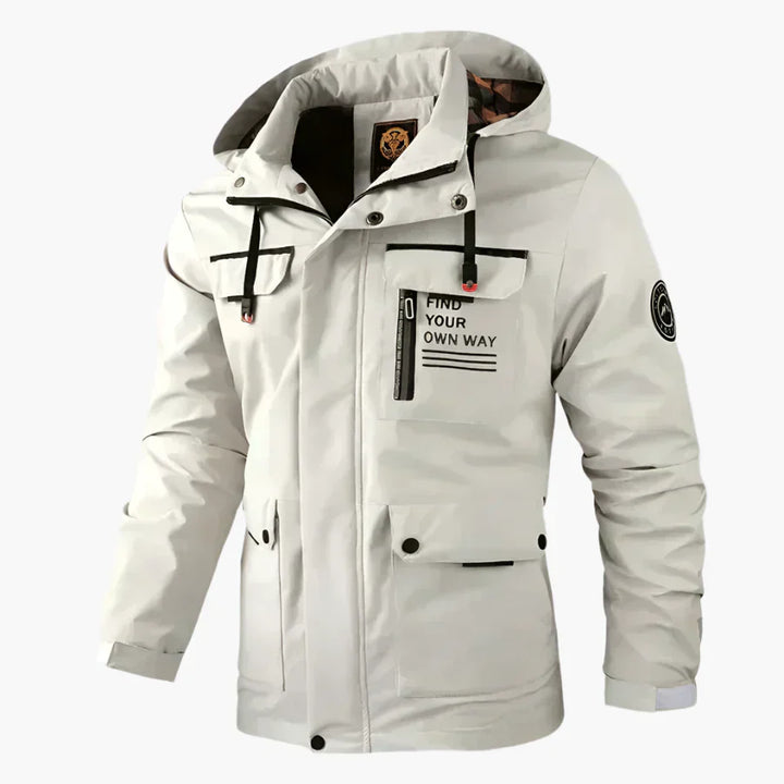 Winterjacke Für Herren | Mit Kapuze Und Reißverschluss