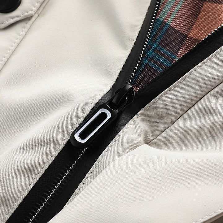 Winterjacke Für Herren | Mit Kapuze Und Reißverschluss