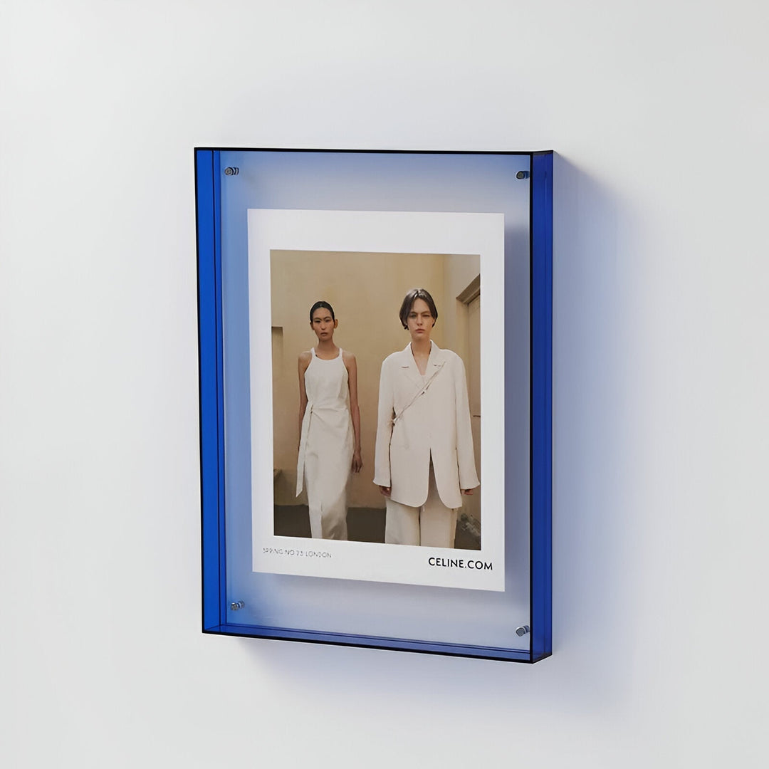 Modern Transparent Photo Frame Sleek Decorative Display