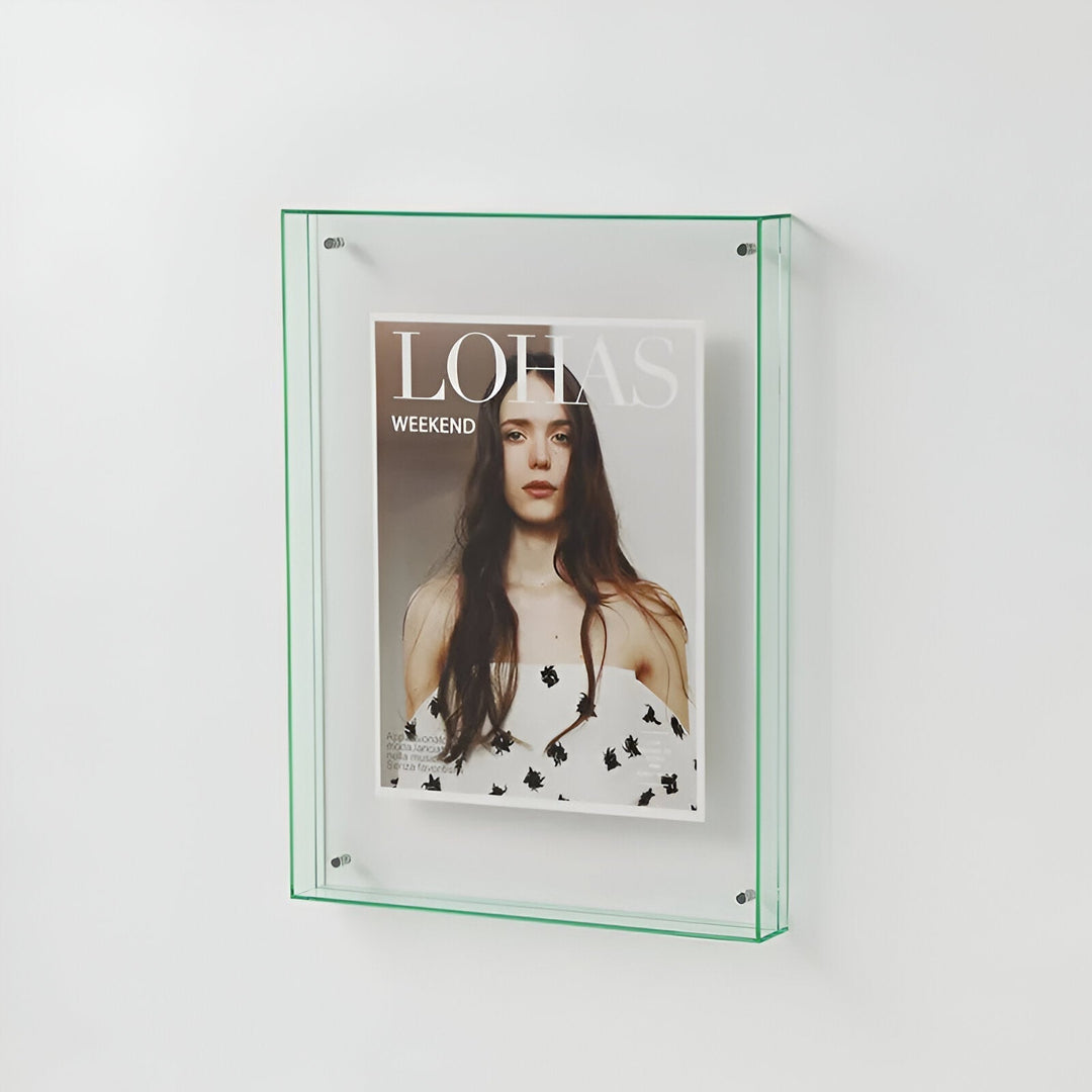 Modern Transparent Photo Frame Sleek Decorative Display