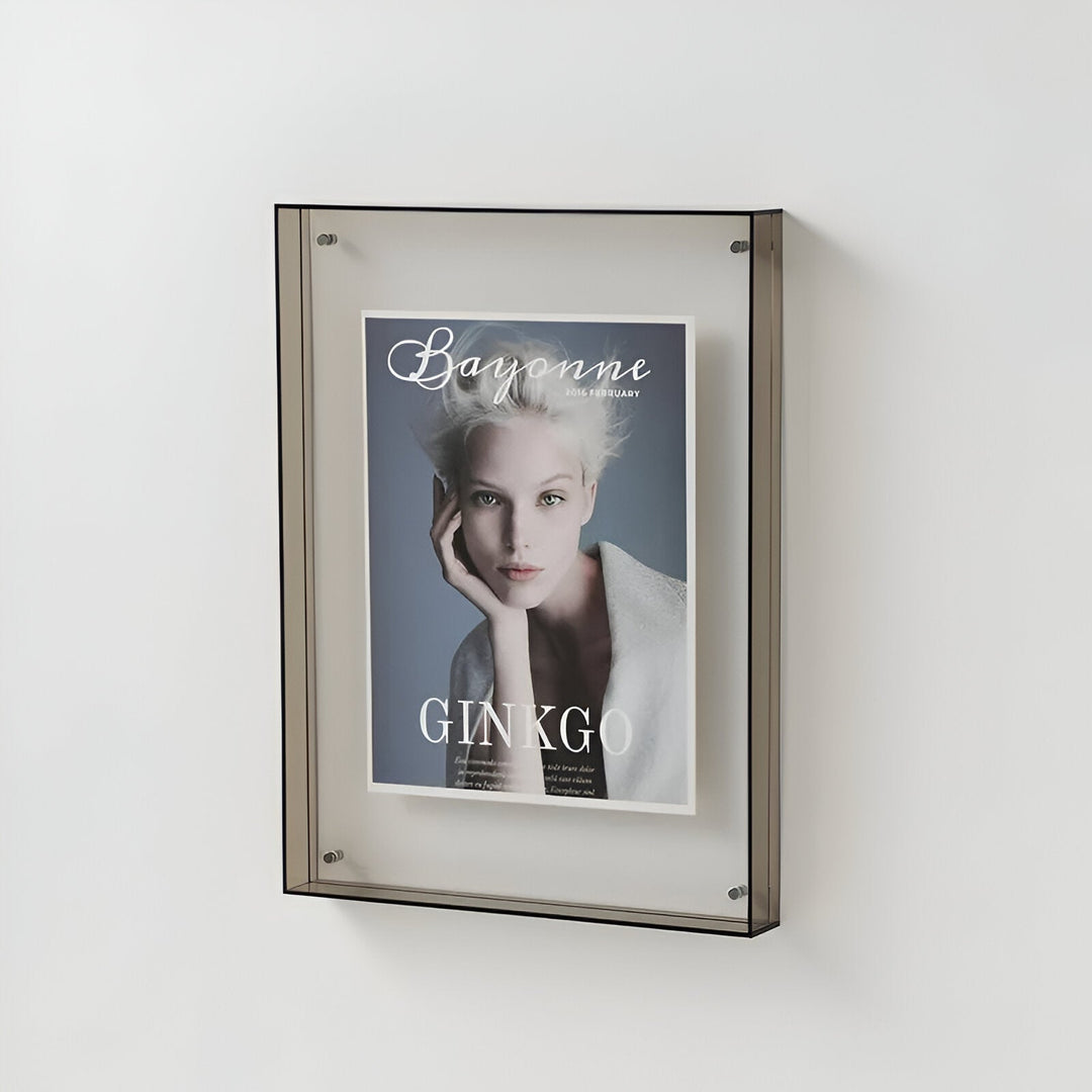 Modern Transparent Photo Frame Sleek Decorative Display