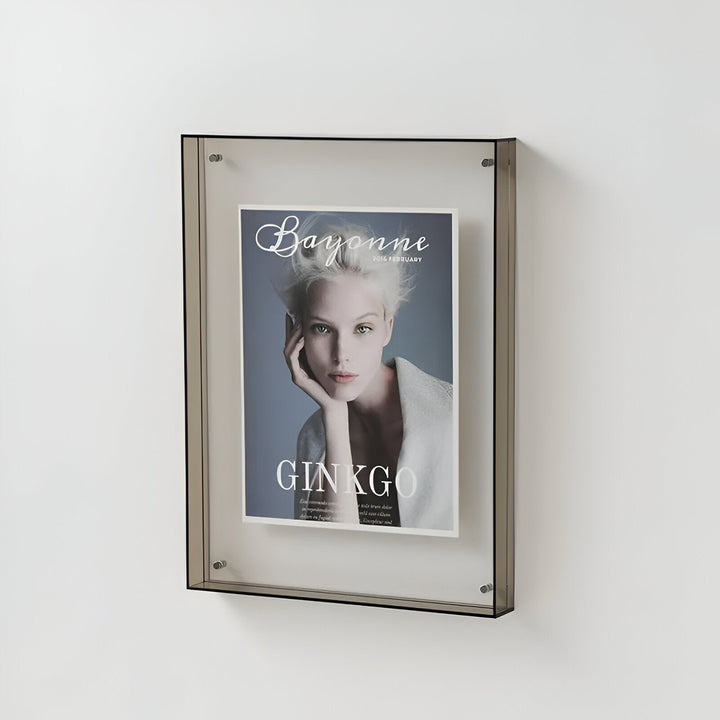 Modern Transparent Photo Frame Sleek Decorative Display