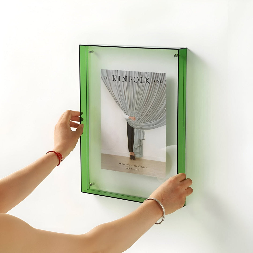 Modern Transparent Photo Frame Sleek Decorative Display