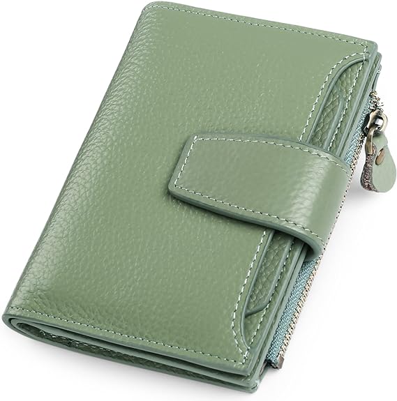 Compact RFID Security Wallet Slim Everyday Card & Coin Holder