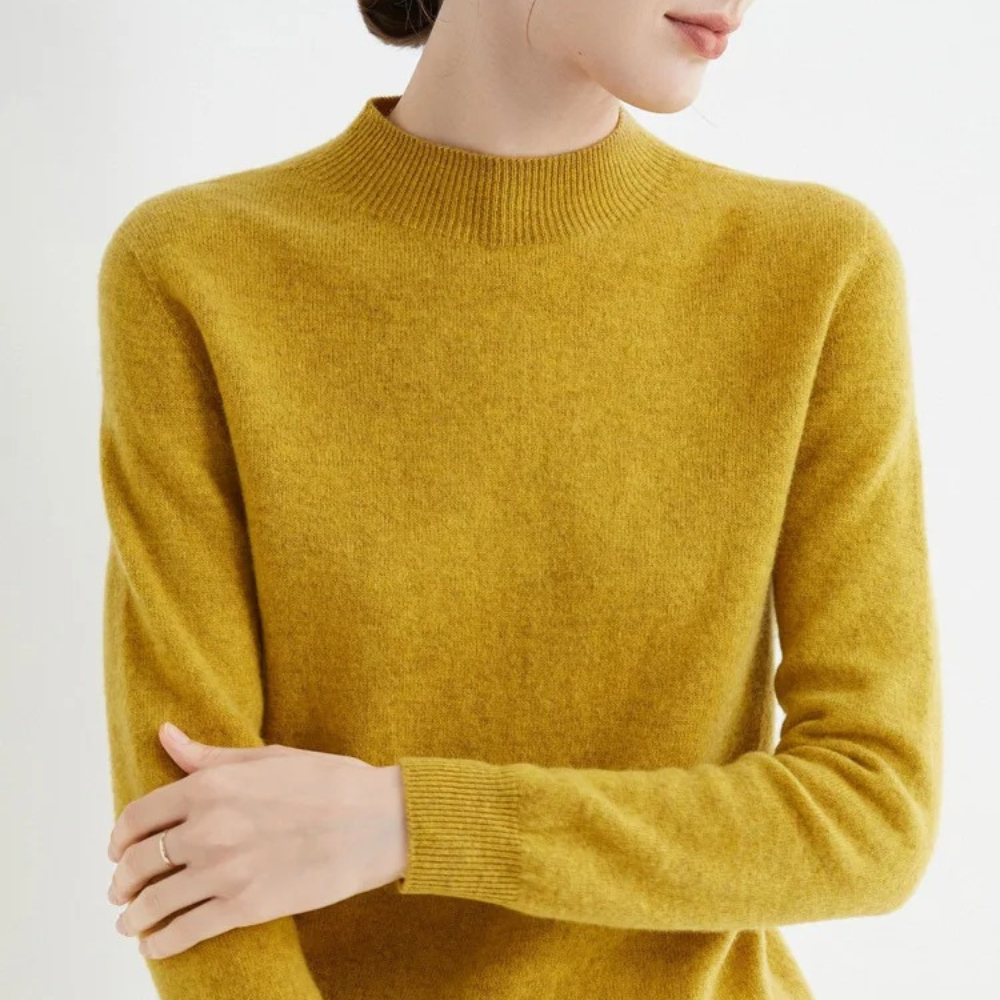 Kaschmir Langarmpullover Für Den Winter | Stilvoll