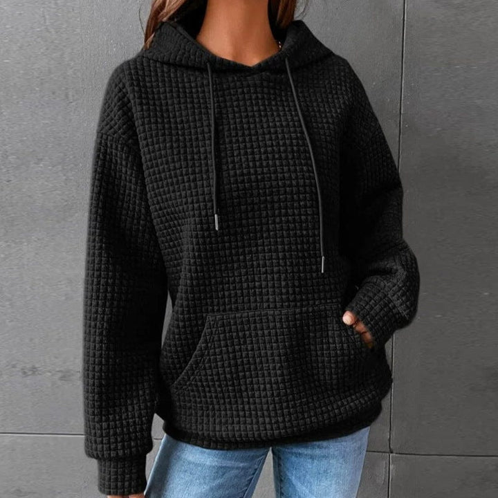 Gesteppter Hoodie Für Damen | Langarm