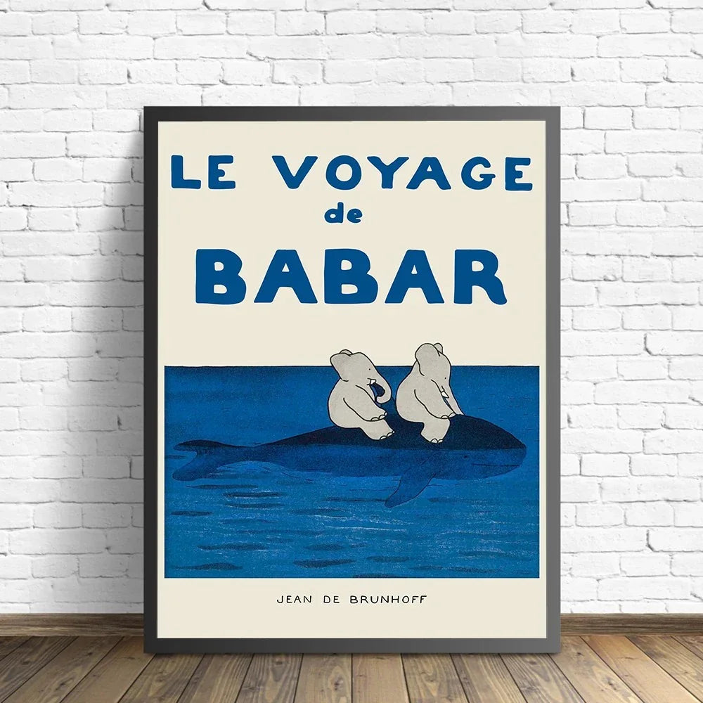 Le Voyage De Babar Wall Art Exquisite Artistic Home Display