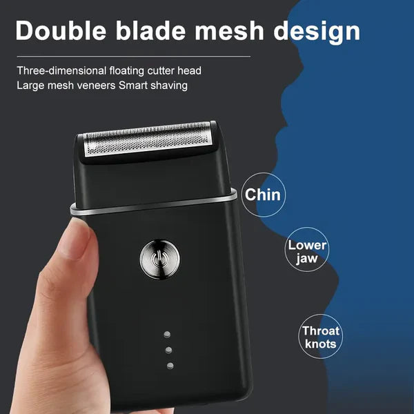 GroomMaster – 3-teiliges professionelles Haar- & Bartpflegeset für Herren | Kabellose Trimmer mit LED-Display & USB-Aufladung
