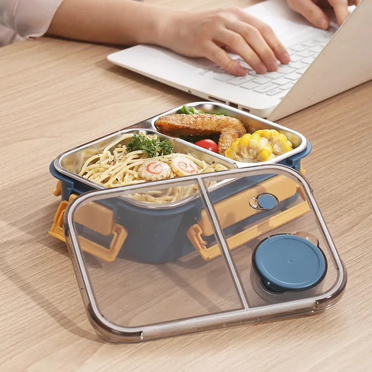 Leak-Proof Insulated Lunch Container Compact Food Storage