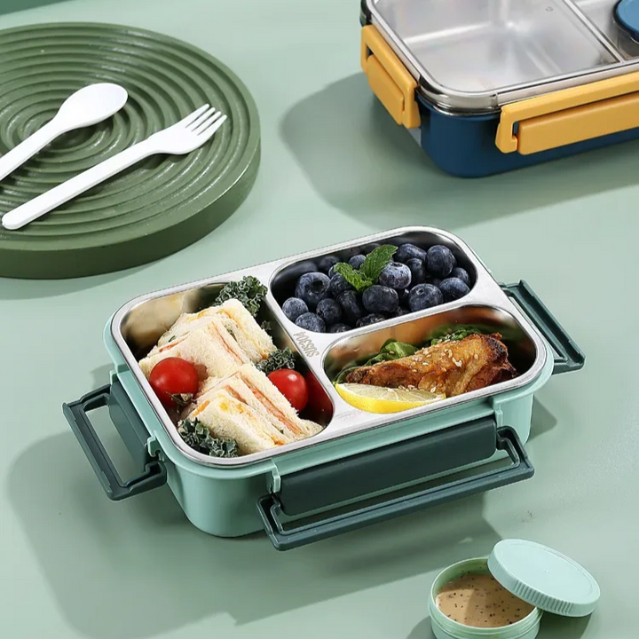 Leak-Proof Insulated Lunch Container Compact Food Storage
