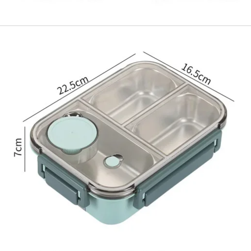 Leak-Proof Insulated Lunch Container Compact Food Storage