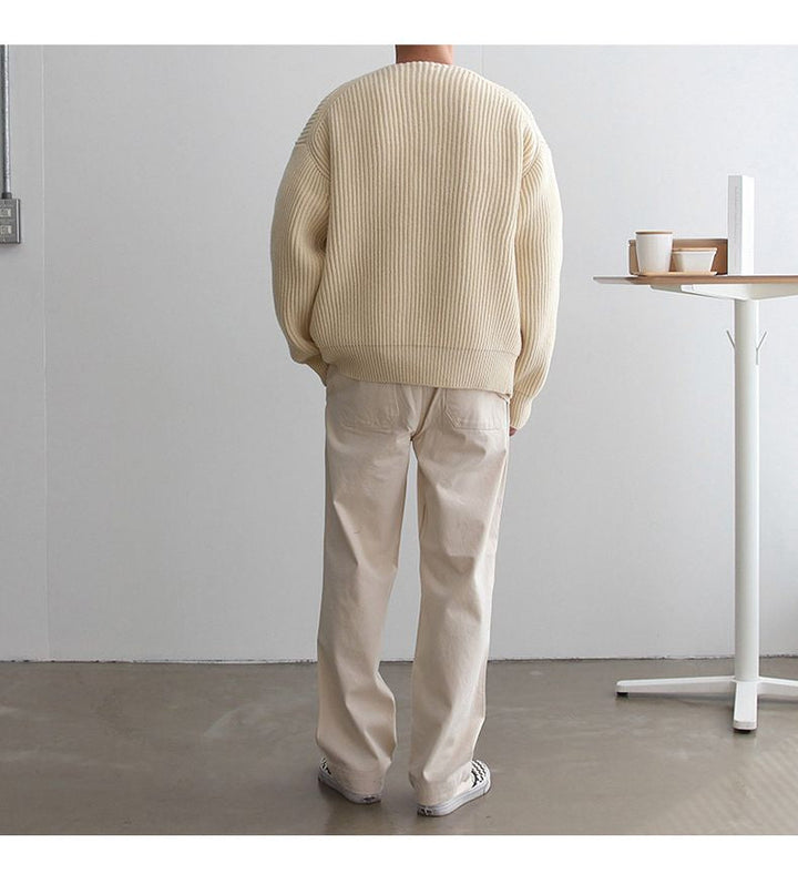 Strickjacke Mit Reißverschluss Für Herren | Mit Langen Ärmeln