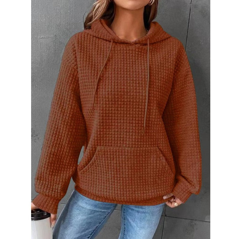 Gesteppter Hoodie Für Damen | Langarm