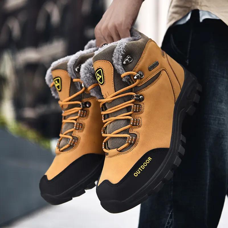 Herren Freizeit-Winterstiefel Zum Schnüren | Outdoor