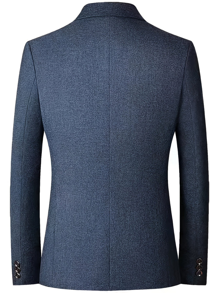 Formeller Einreihiger Blazer Für Herren