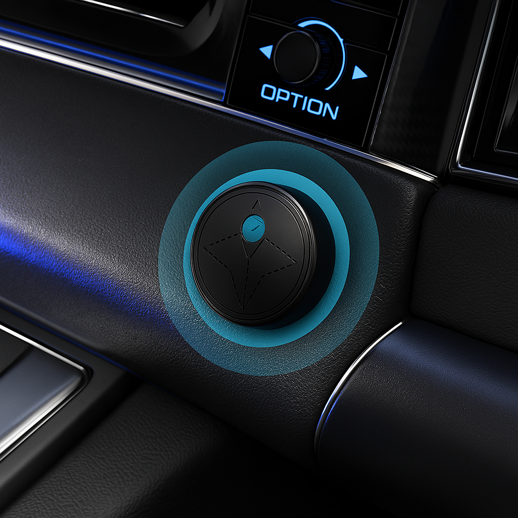 Portable Vehicle GPS Tracker Real-Time Location Updates