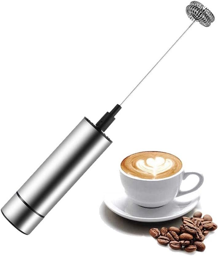 Portable Electric Frother Compact Handheld Foam Whisk