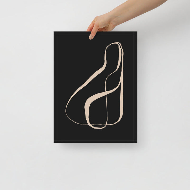 Impresión de Arte de Pared con Tipografía Caligráfica