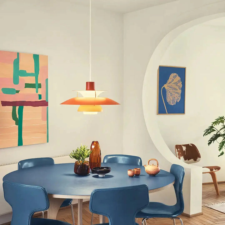 Moderne Runde LED-Deckenlampe – Dimmbar & Langlebig | Stilvolle & Energiesparende Beleuchtung für Wohnzimmer, Esszimmer & Büro