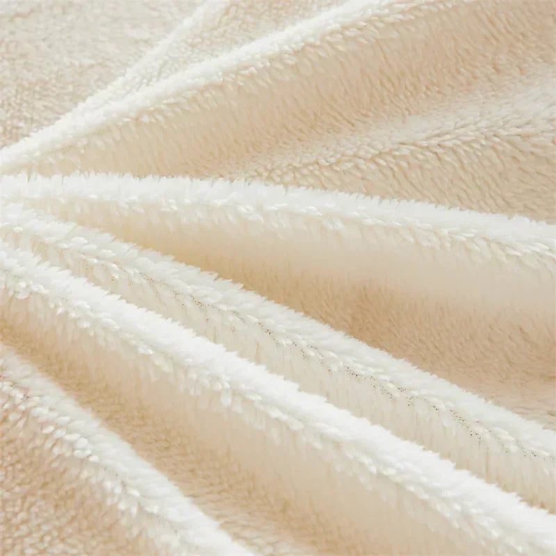 Manta Acolchada Extra Gruesa y Acogedora para Invierno