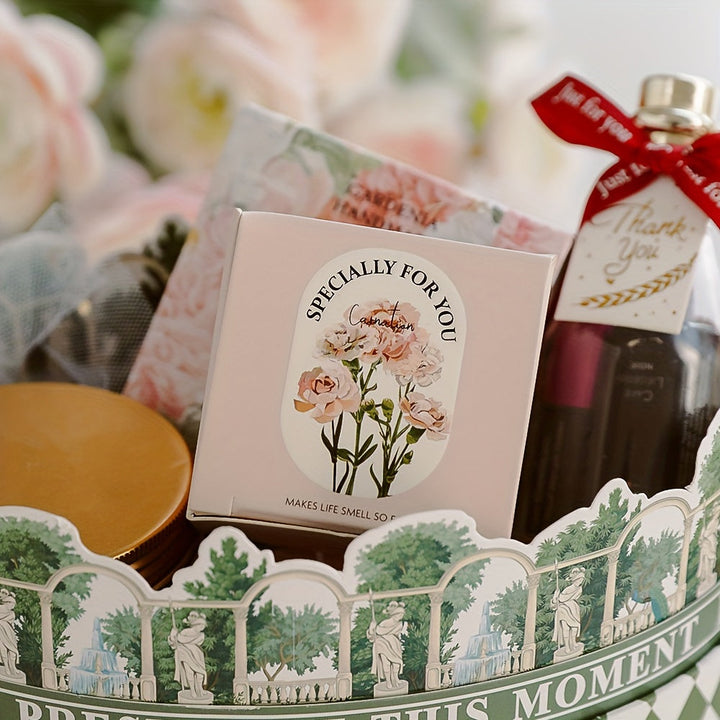 Mother's Day Floral Scented Decorative Candle