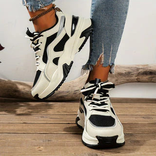 Damen-Sneaker mit hoher Sohle im modernen Design - Sara
