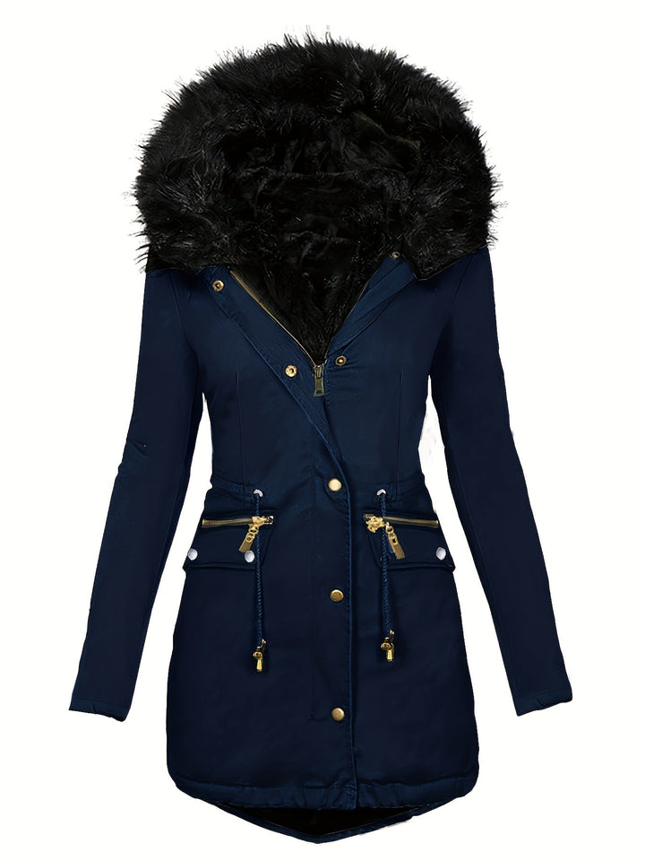 Damen Casual Parka Mit Kapuze | Langarm