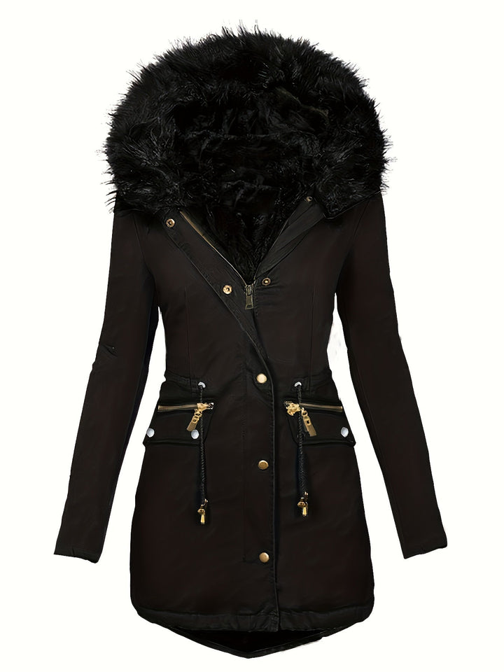 Damen Casual Parka Mit Kapuze | Langarm