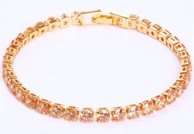 Tennis-Kettenarmband für Damen – Elegant, Funkelnd & Zeitlos | Perfekt für Alltag & besondere Anlässe