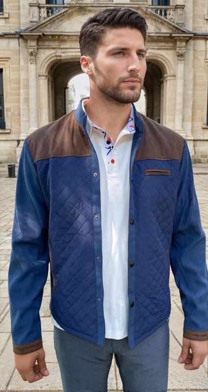 Lässige Steppjacke Mit Knopfverschluss Für Herren | Winter