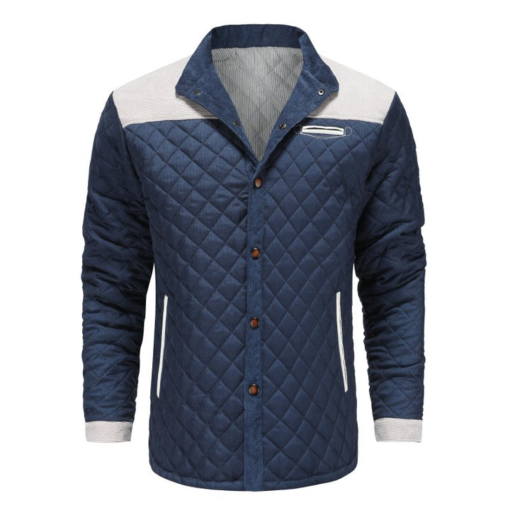 Lässige Steppjacke Mit Knopfverschluss Für Herren | Winter