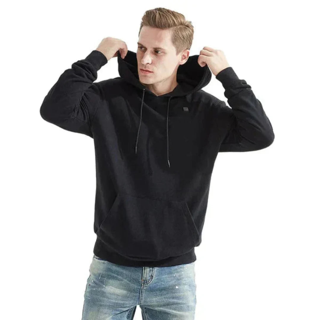 Unisex Heated Hoodie Adjustable Temperature Everyday Wear